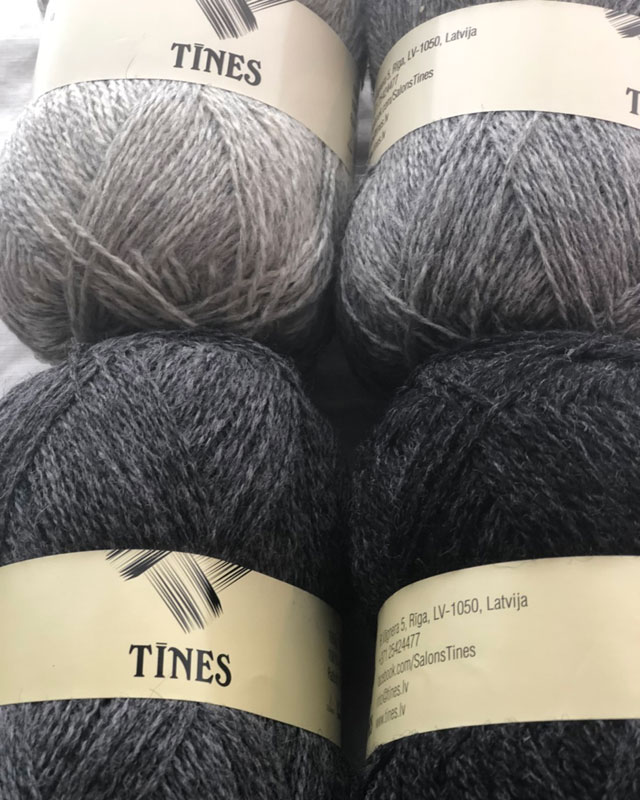TINES　ラトビアの毛糸